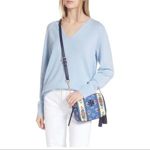 Tory Burch McGraw Floral Camera Bag